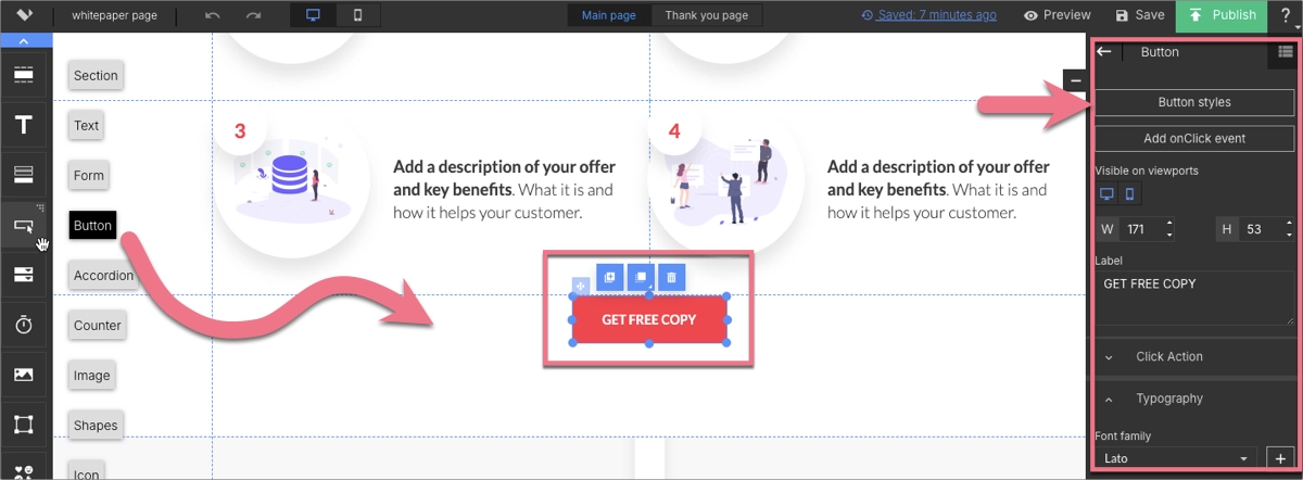 creating a strong CTA