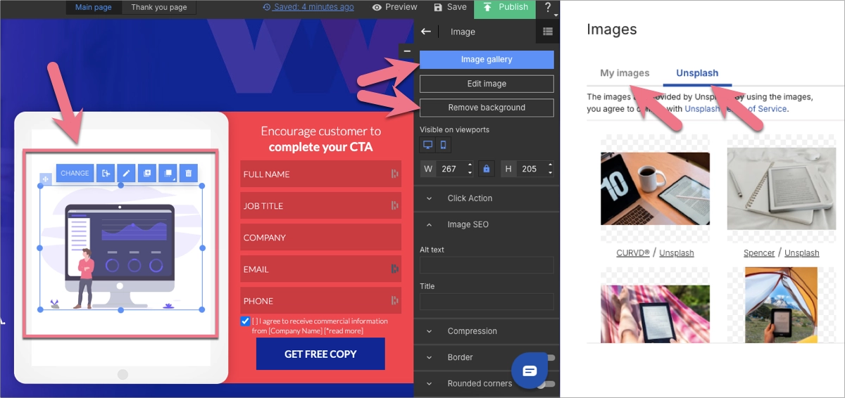 incorporating visuals