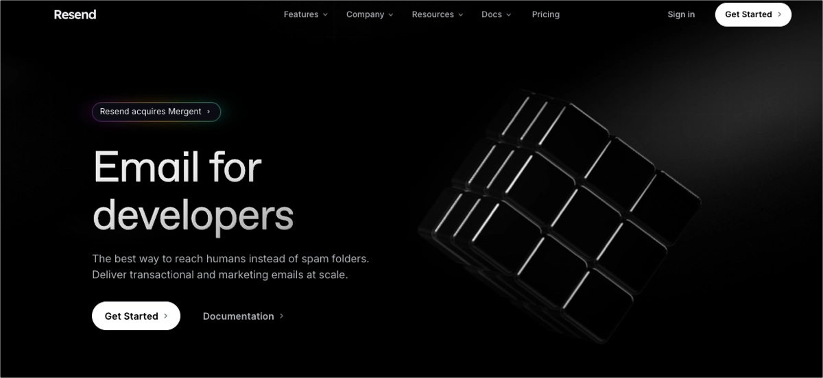 digital product page