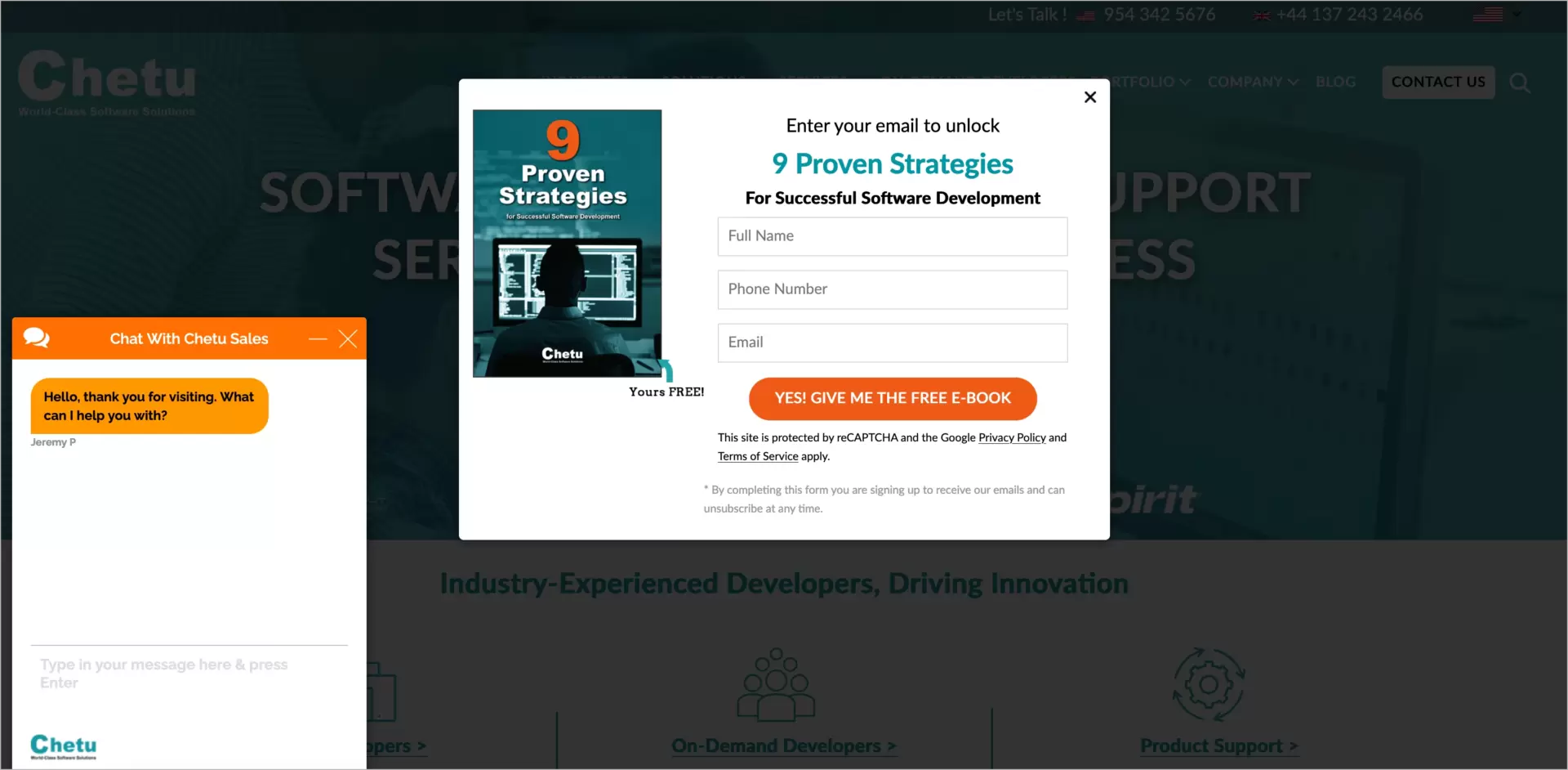 lead generation free resources form