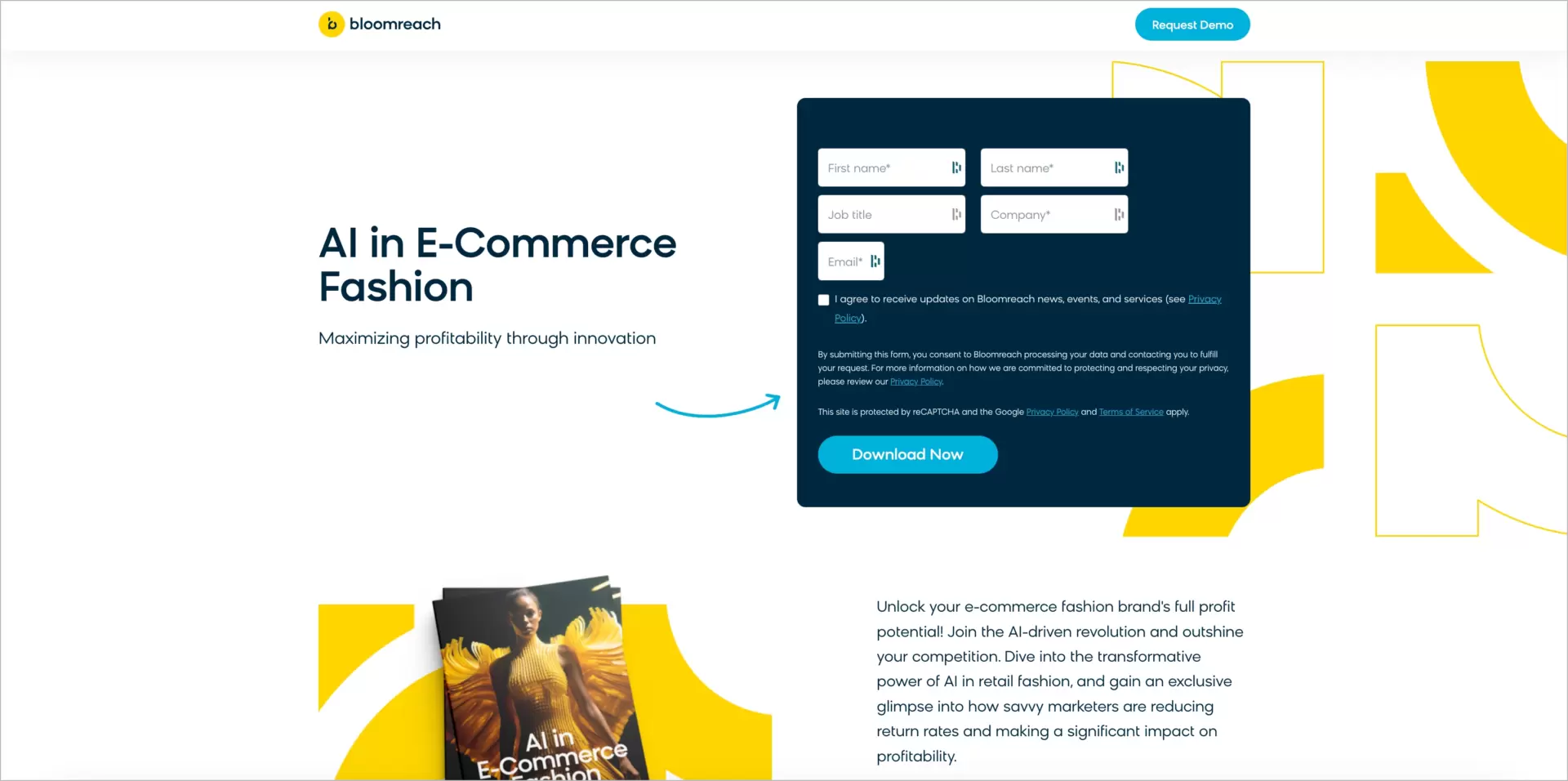 opt in landing page gerando leads com um formulário