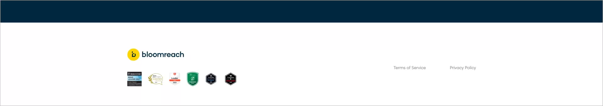 prova social em crachás de confiança no opt in landing page