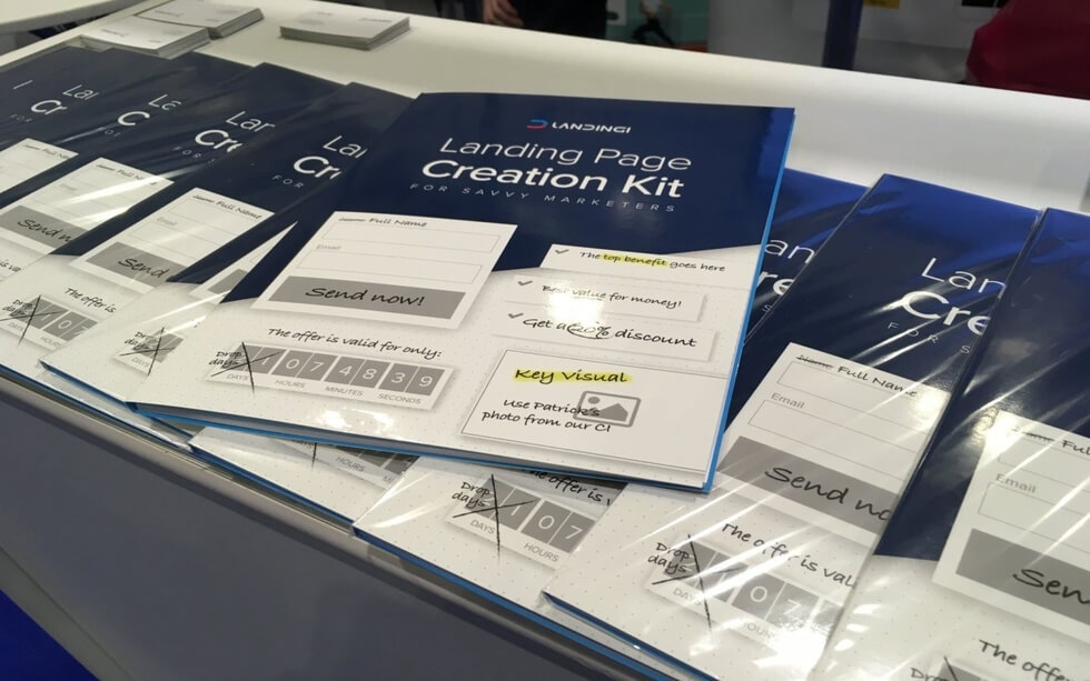 Marketing creation kit firmy Landingi