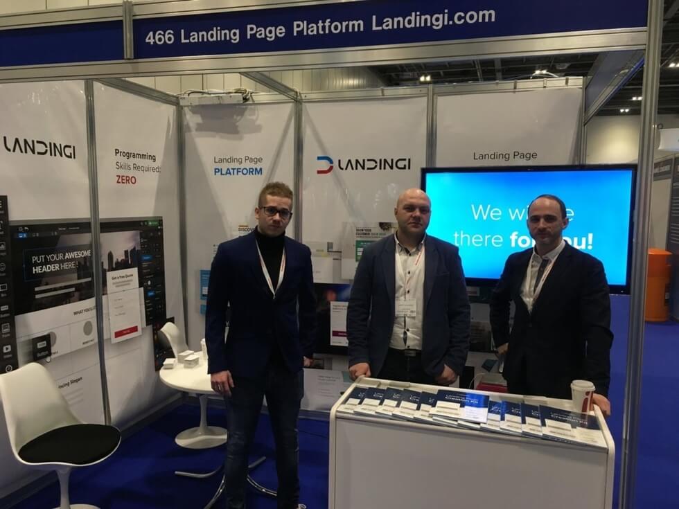 Landingi na wystawie Marketing Technology Expo