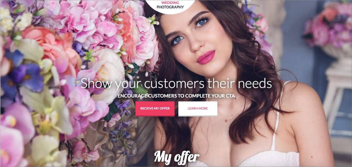 landing page template