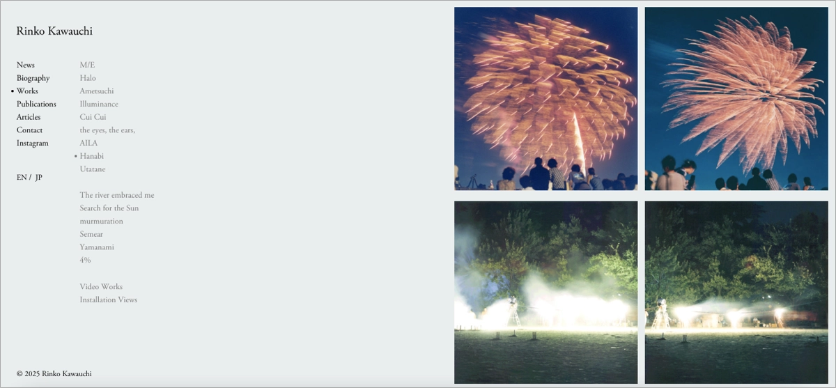 personal portfolio landing page