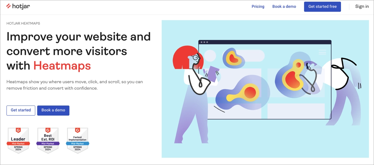 website tracking tools - heatmaps