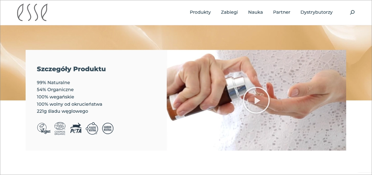 landing page video product marketing