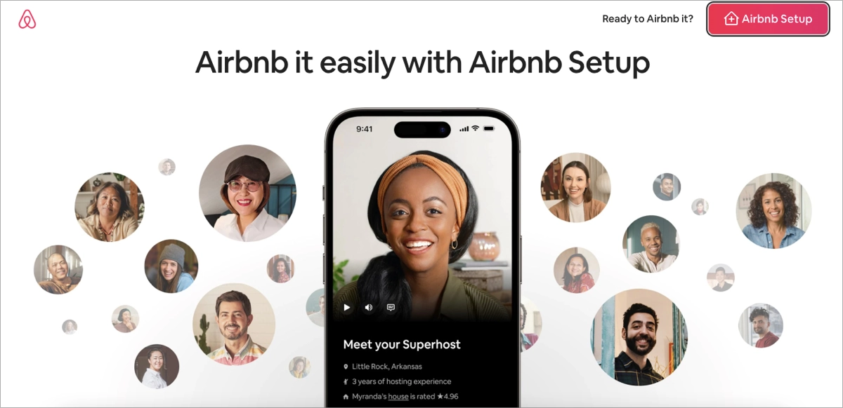 good landing page example