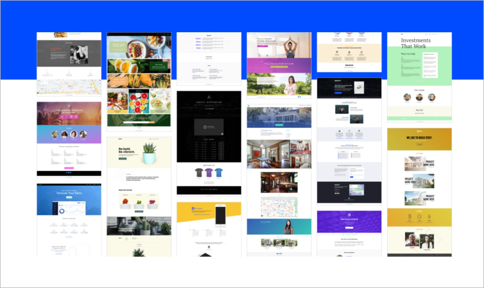 ActiveCampaign templates for landing pages