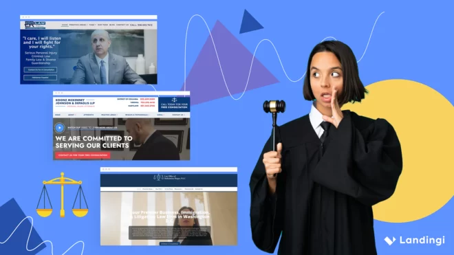 law firm landing pages