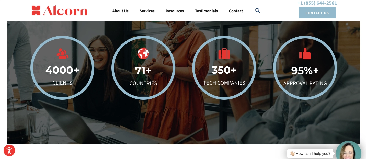 Law Firm Landing Page Example