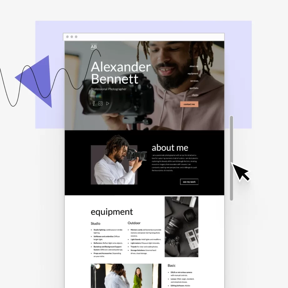 One pagers in Landingi