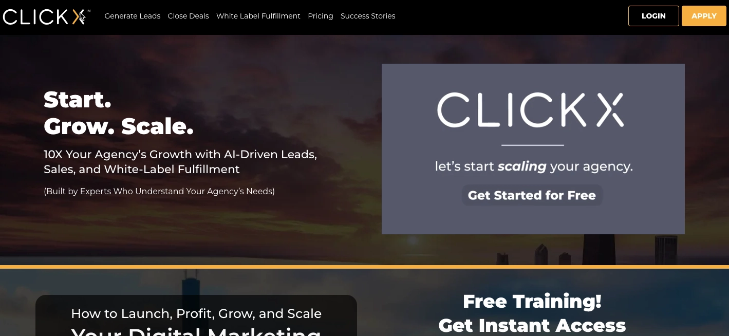 high-converting landing page example