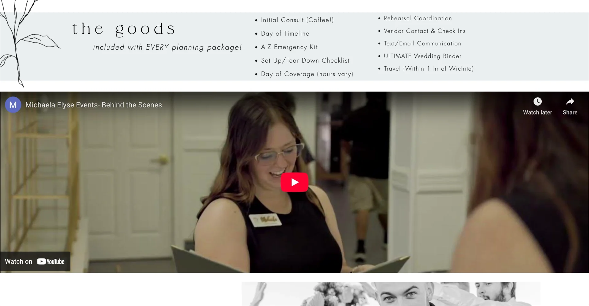 Landing page videos can be placed below the fold