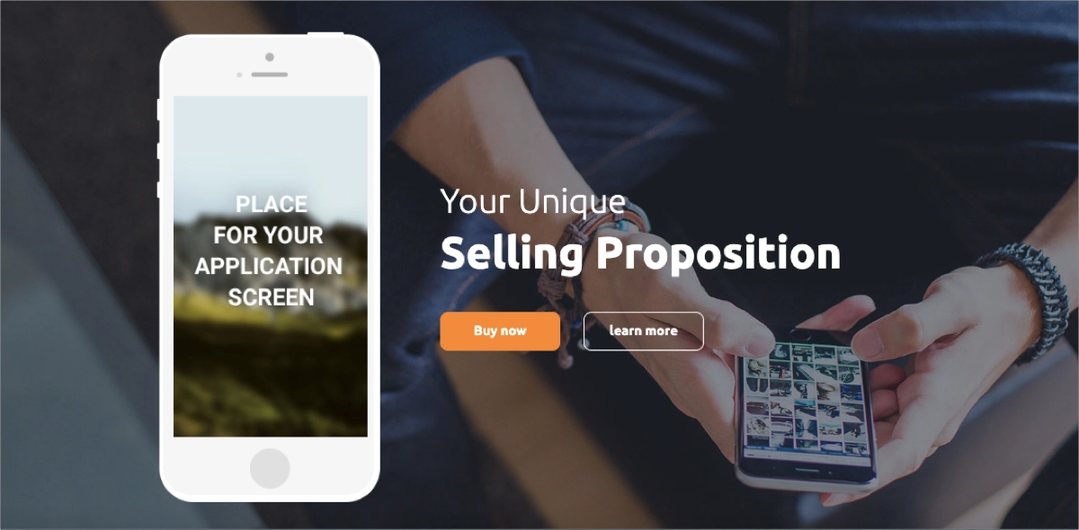 modelo de páginas de destino de alta conversão do kickstarter