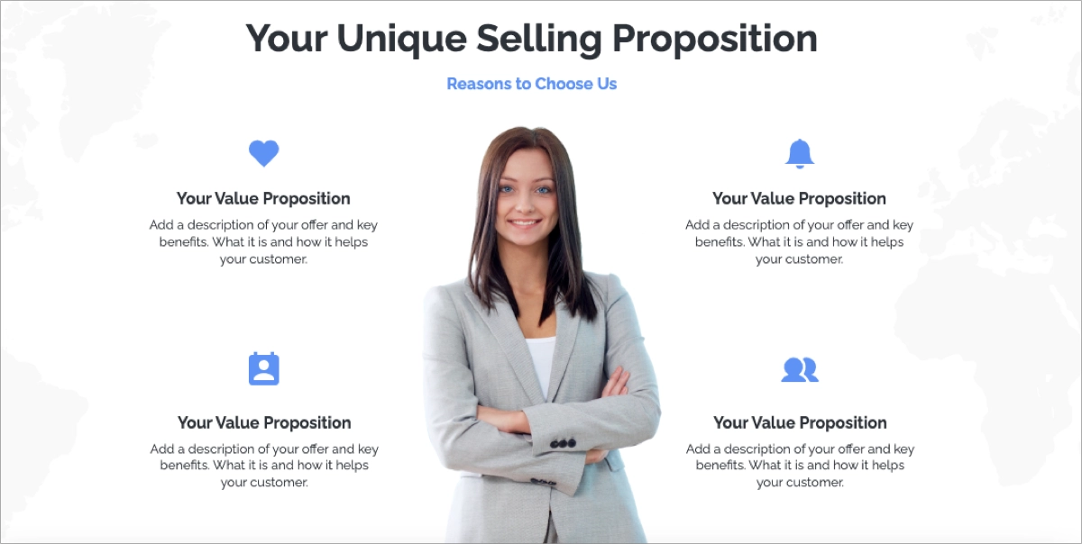 lawyer landing page template