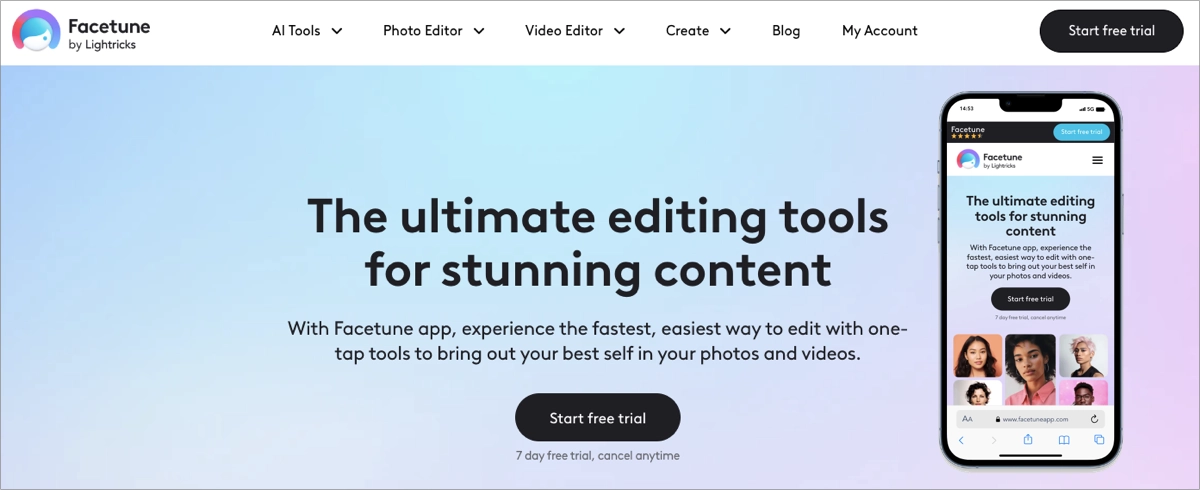 exemplos do facebook landing page