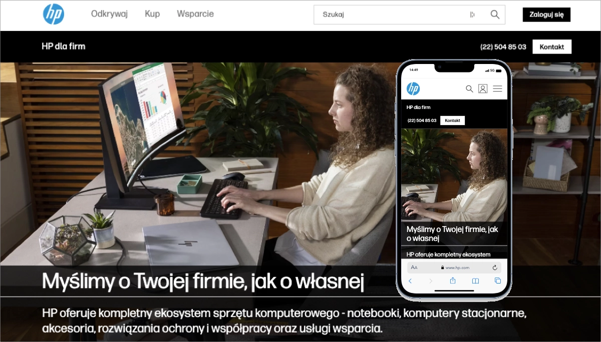 facebook landing page exemplo