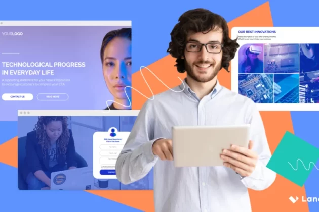 najlepsze landing page'e z branży technologicznej - przykłady