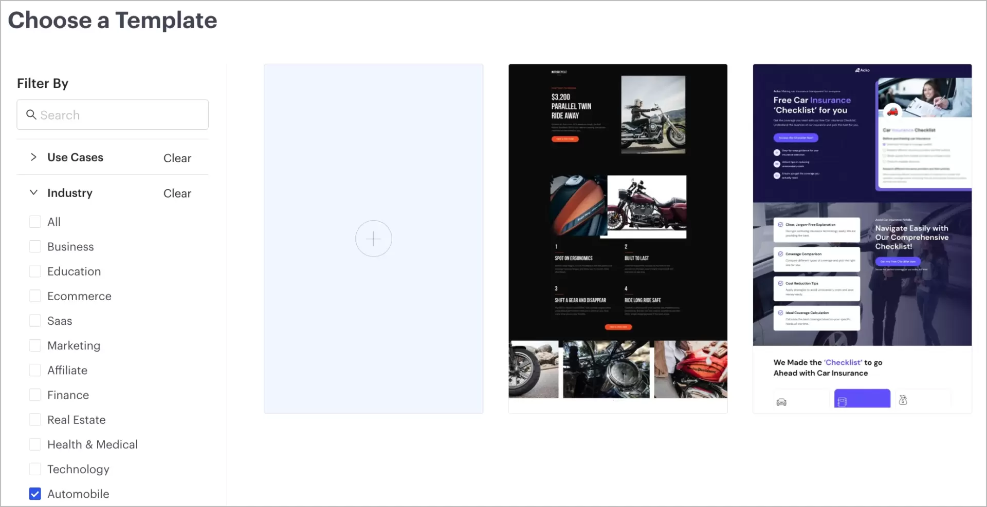 landing page kits de design
