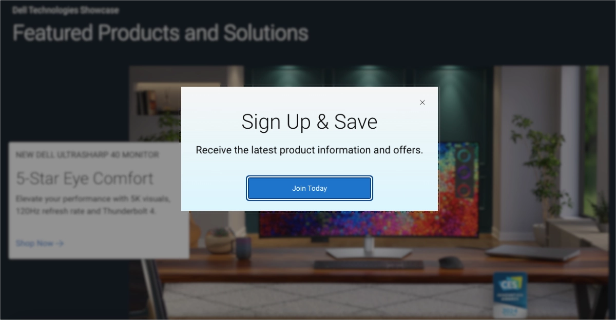 tech landing page customer base