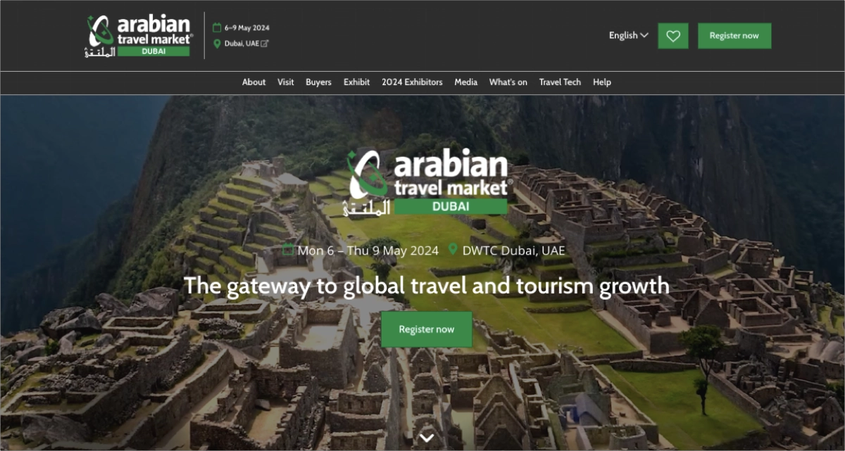 event ltr landing page exemplo