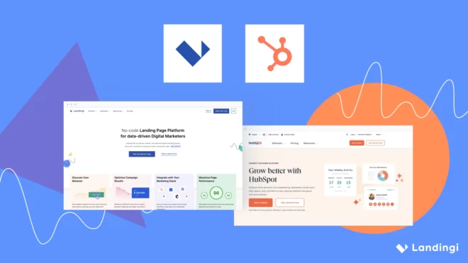 landing pages, marketing automation and crm software comparison