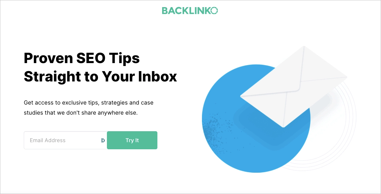 lead generation landing page example