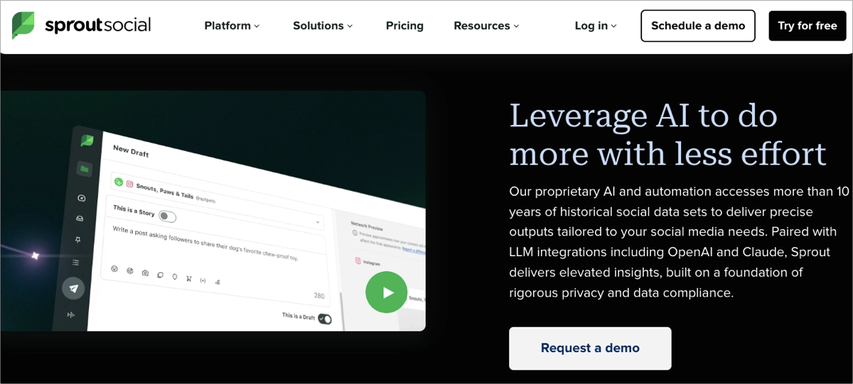 best ai marketing software for social media marketing
