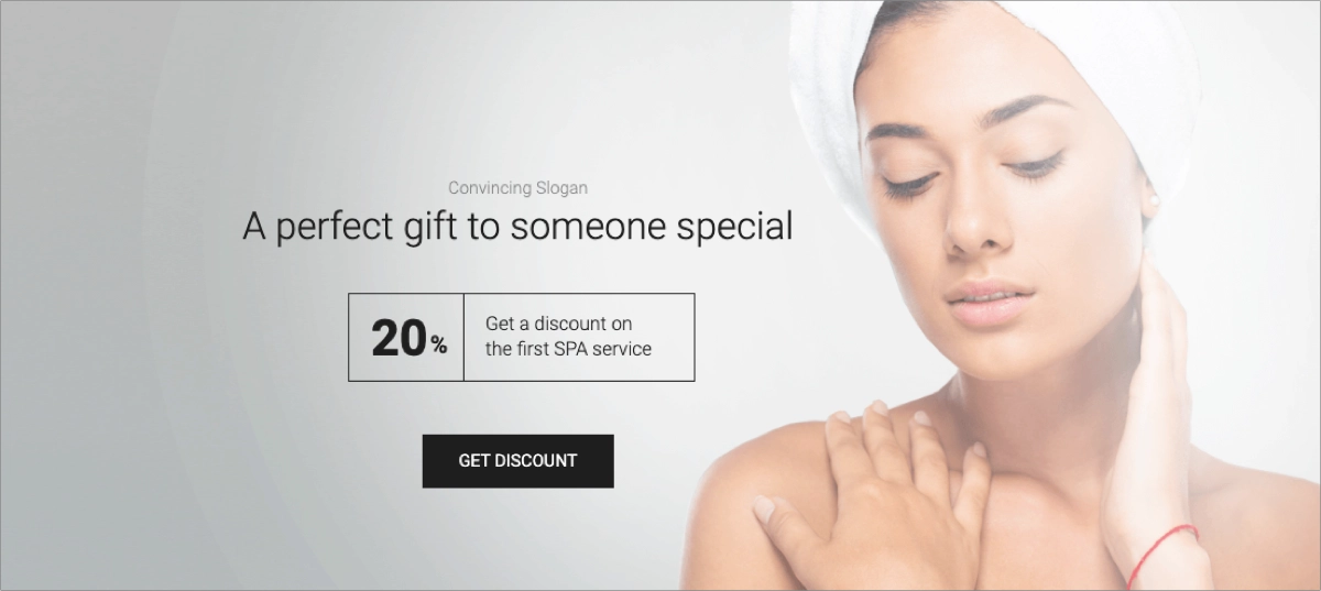 modelo de anúncio do facebook landing page