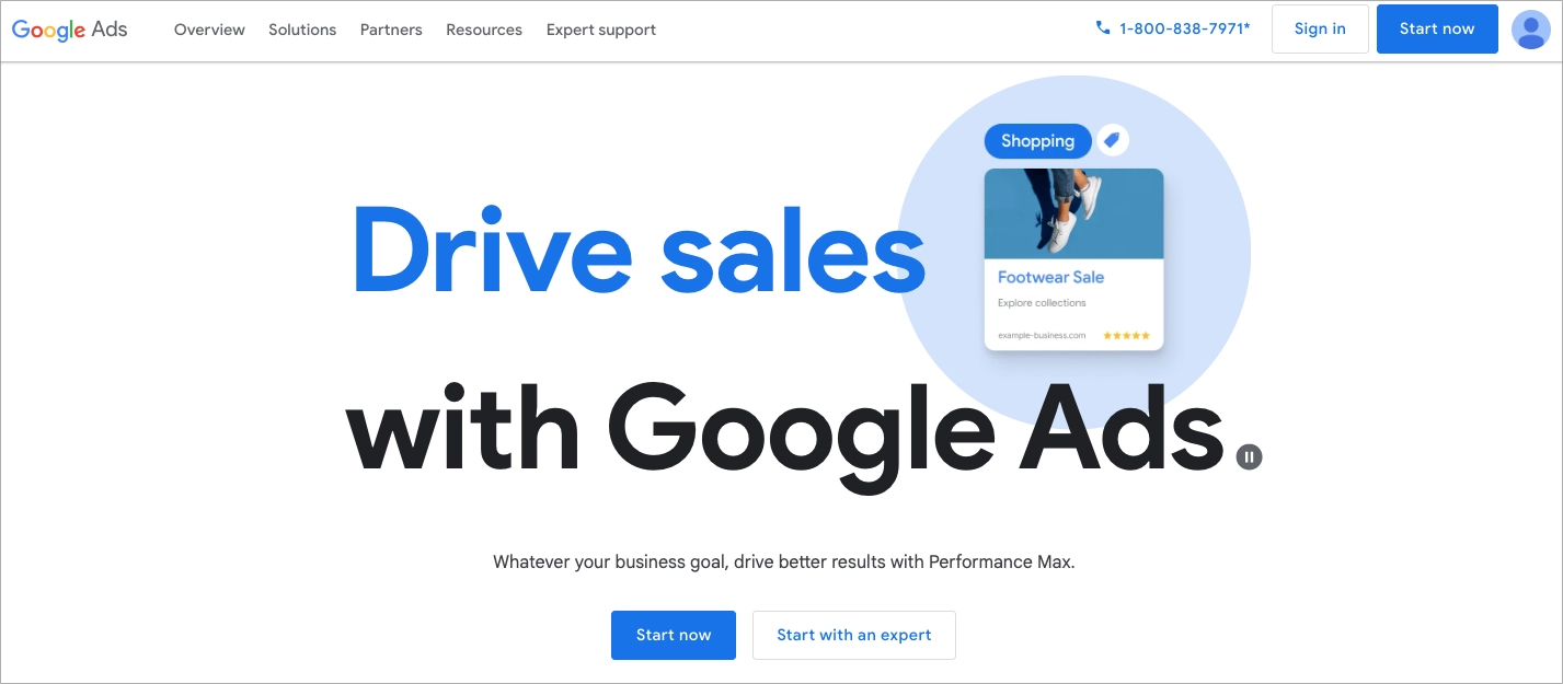 plataforma de publicidade paga por clique ppc para empresas b2c