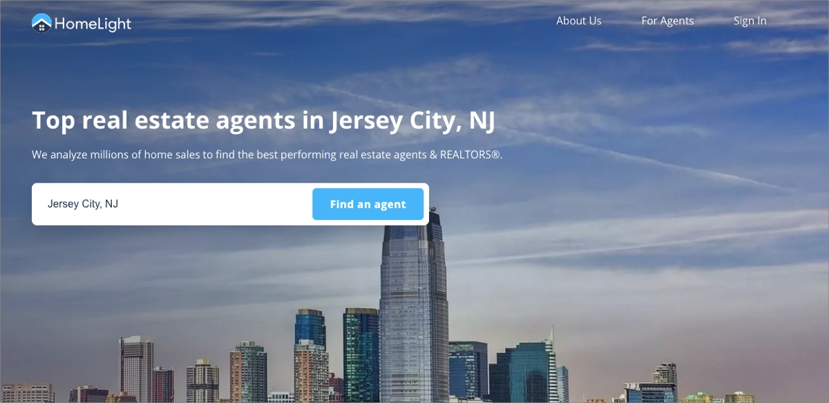 página de destino de imóveis para geração de leads ppc