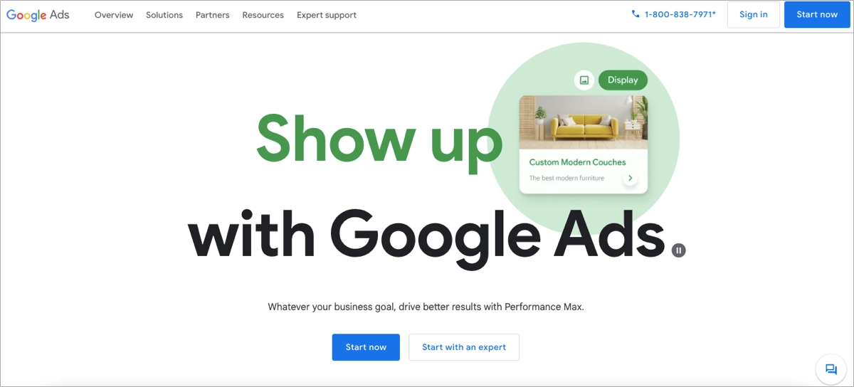 Gerenciamento de campanhas do Google Ads