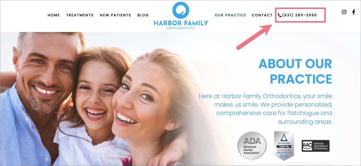 ad-related local landing page