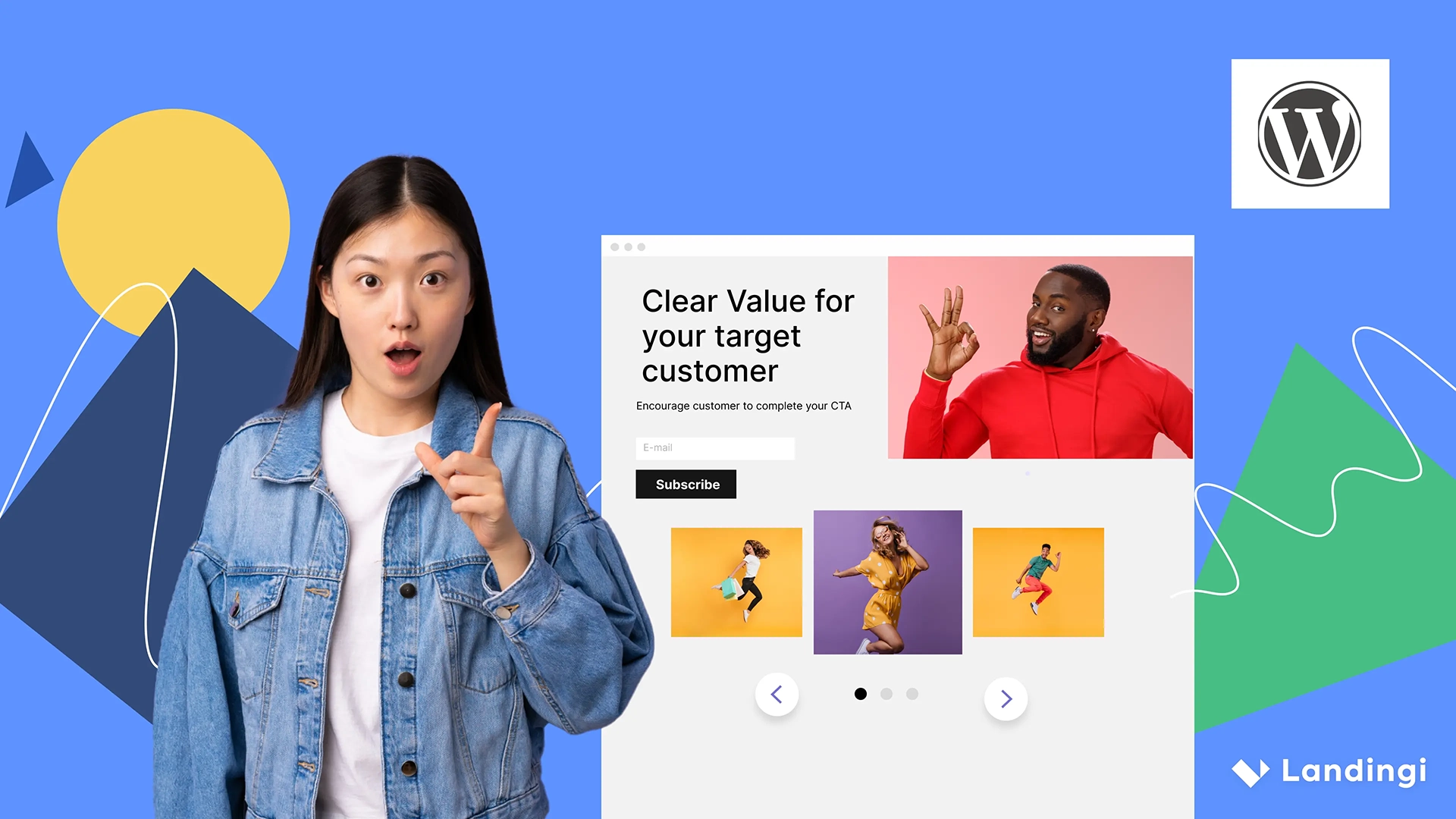 How to create WordPress landing page - cover