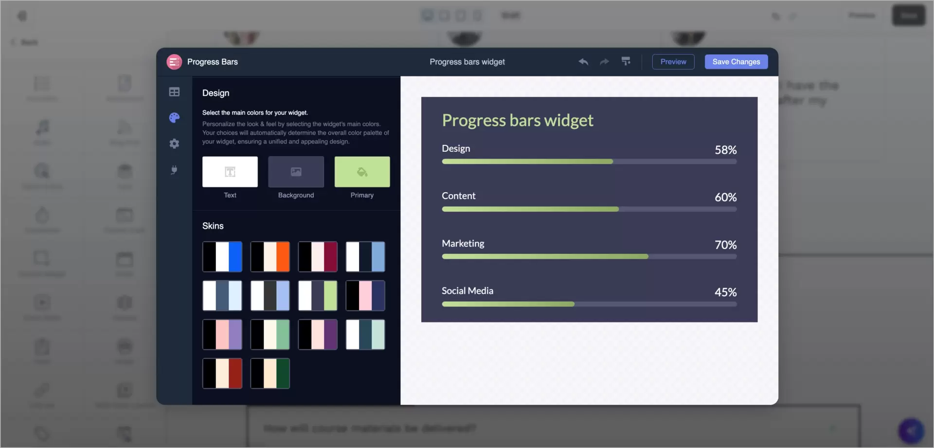 adicionar widgets na plataforma kajabi para vender cursos ilimitados