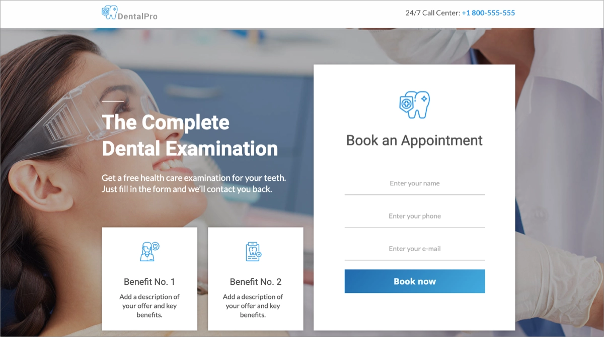 local business ppc landing page