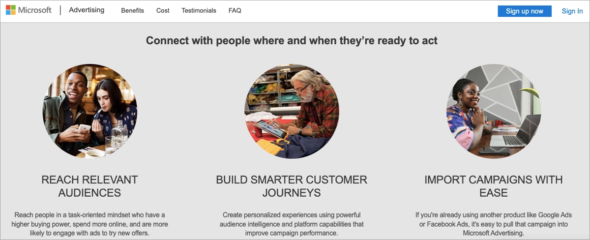 Publicidade paga B2B no Microsoft Ads