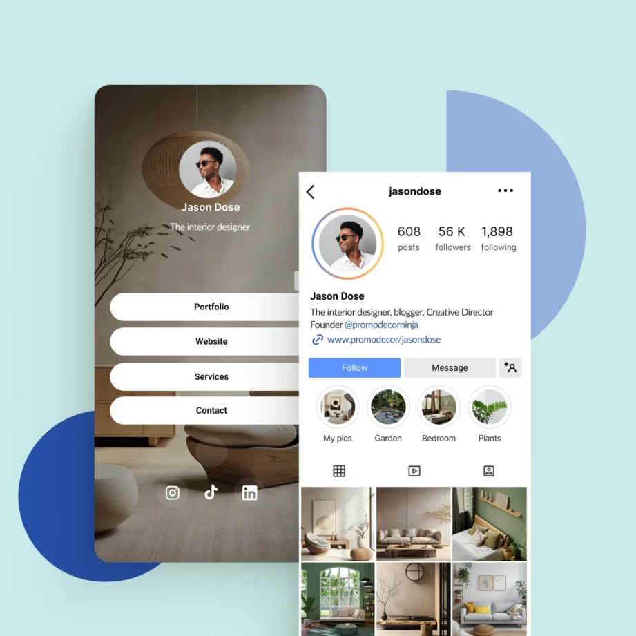 How to create a social media bio