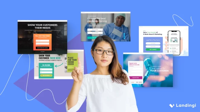 lead magnet landing page