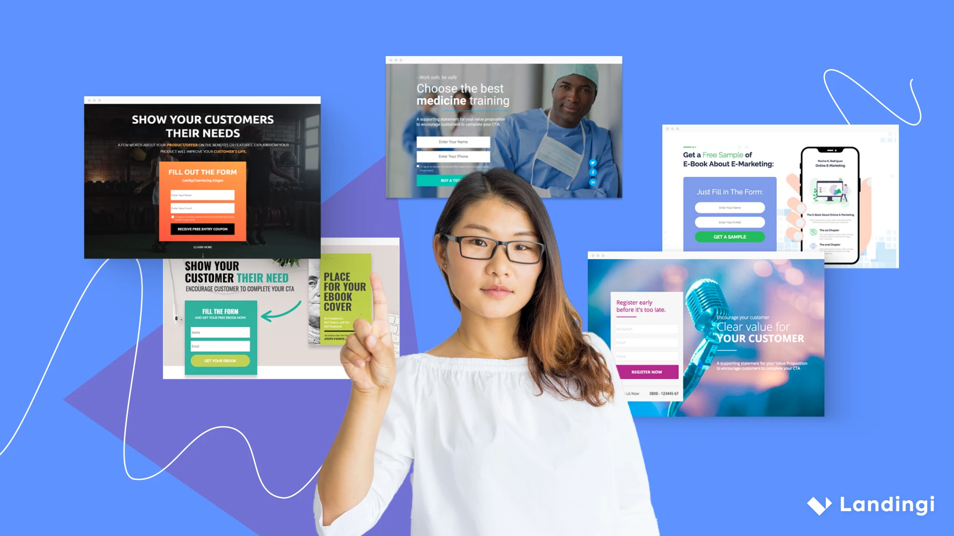 lead magnet landing page