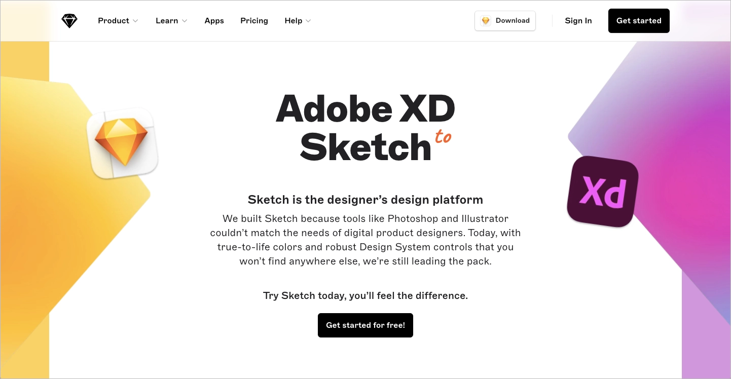 landing page dla porównania oprogramowania