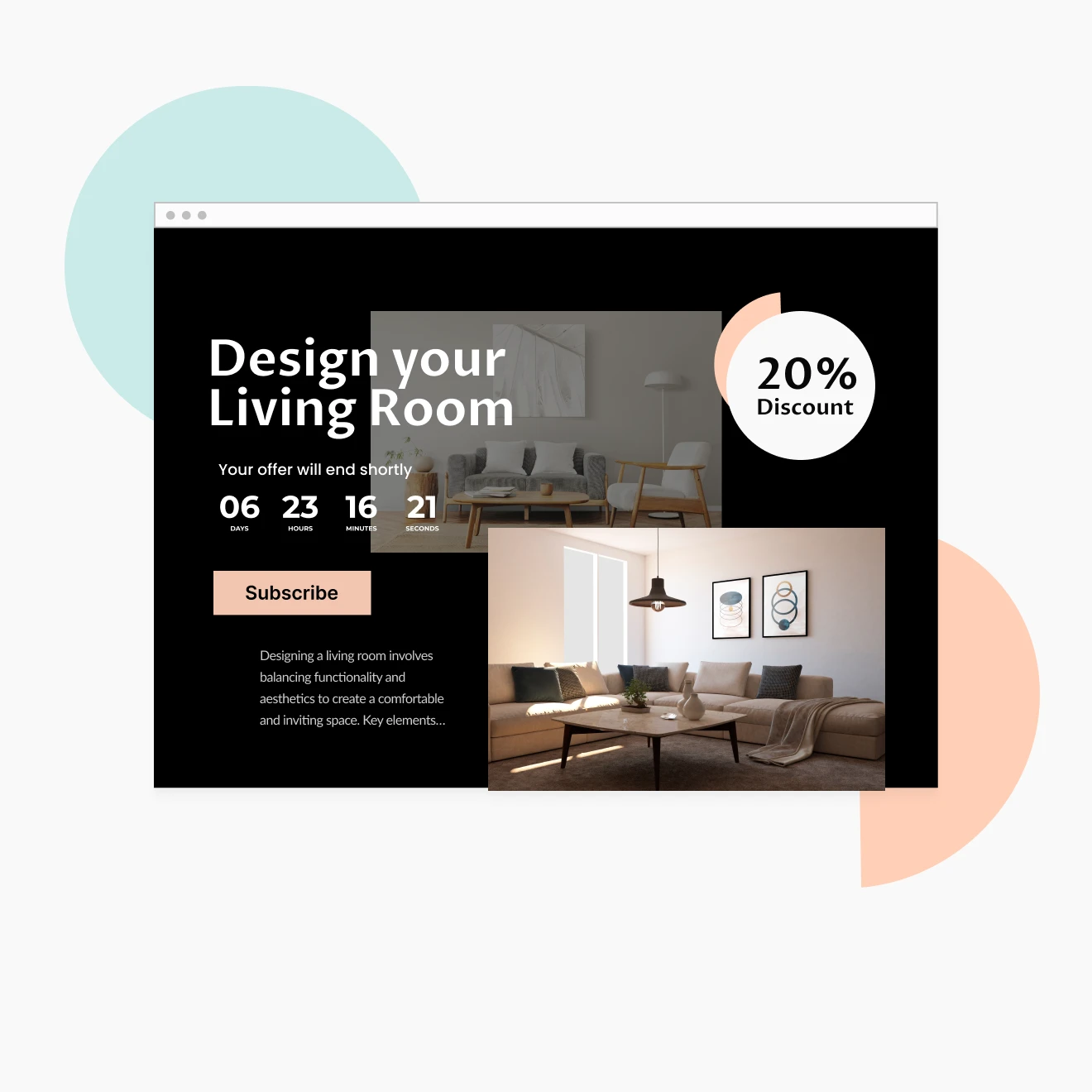Onepagers for online presence