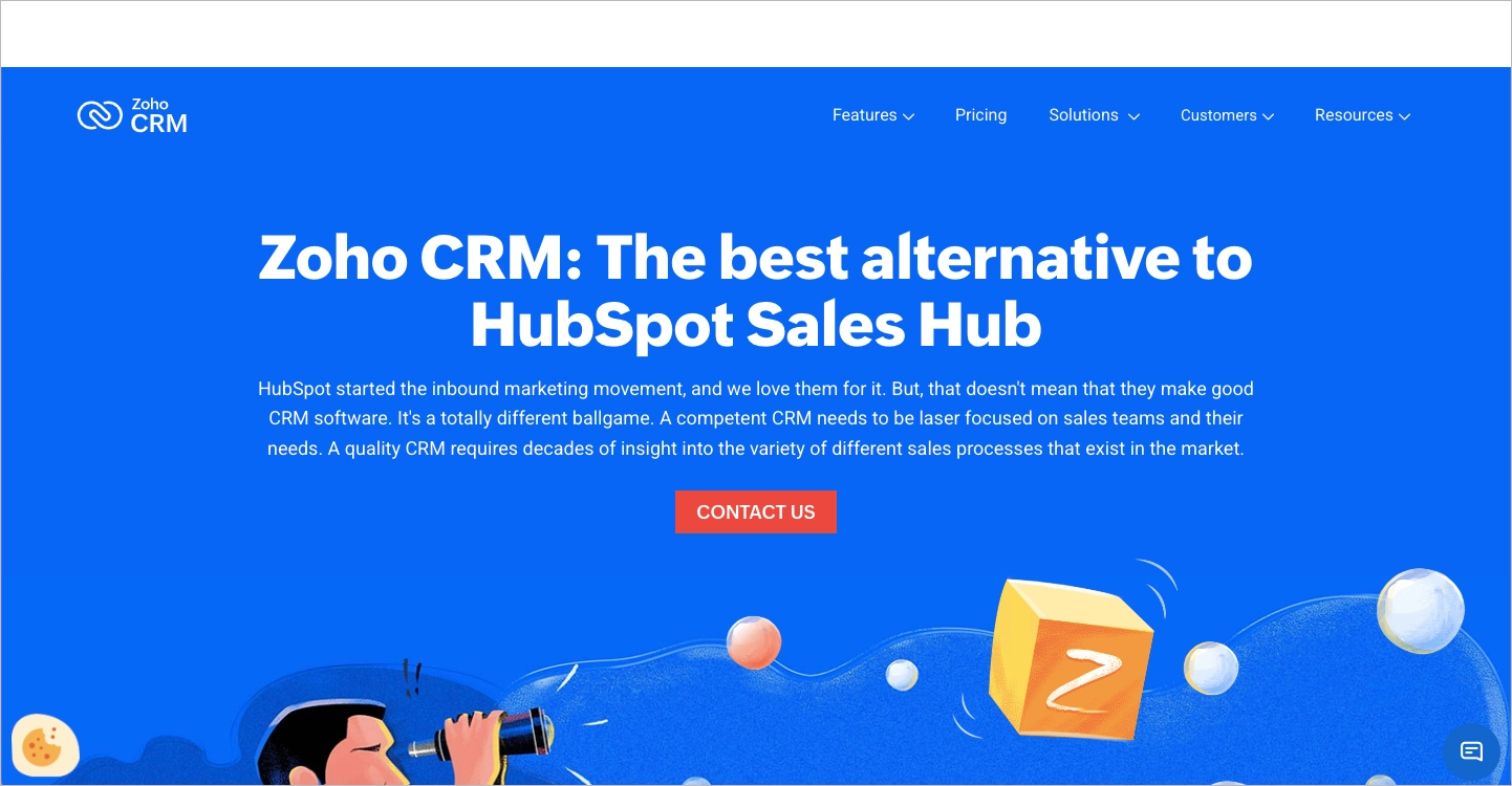 Exemplo de página de comparação de preços