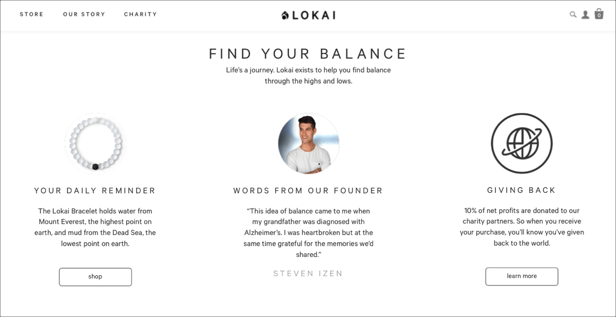 perfect eCommerce page for ad campaigns