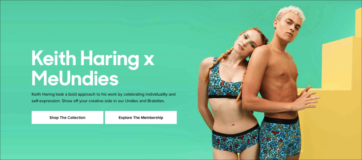 landing page for specific audience