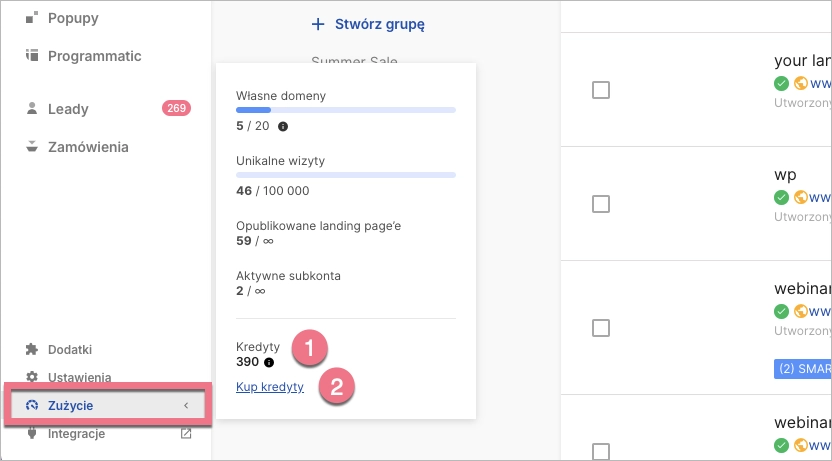Jak sprawdzić i kupić kredyty w Landingi
