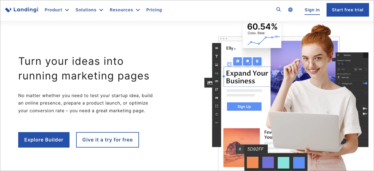 the best landing page builder for eCommerce businesses