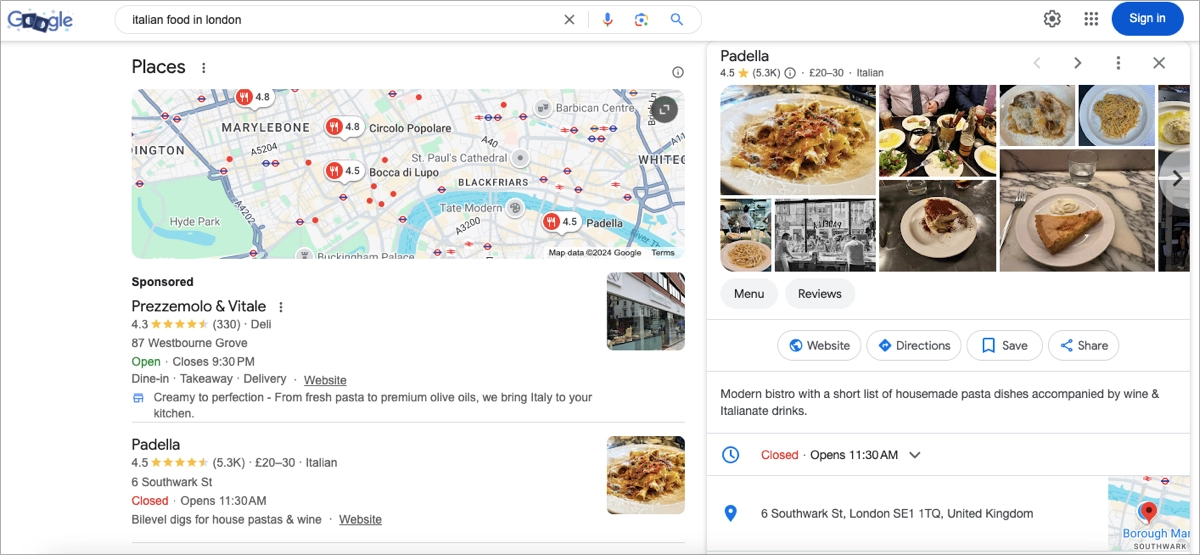 ferramenta de marketing on-line para restaurantes